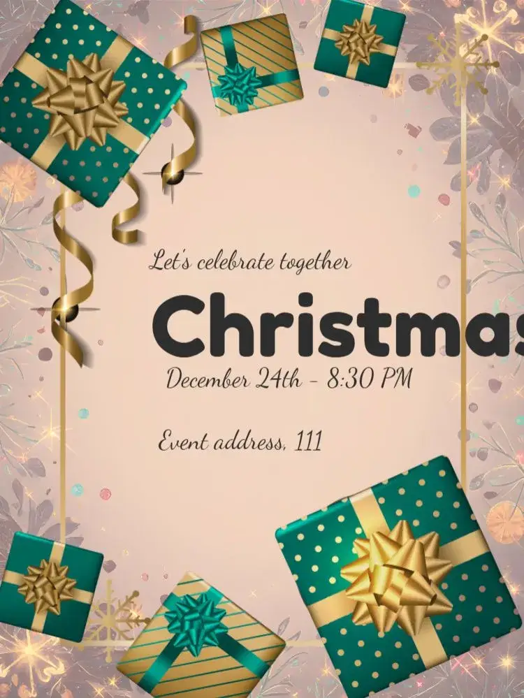Christmas Party invitation