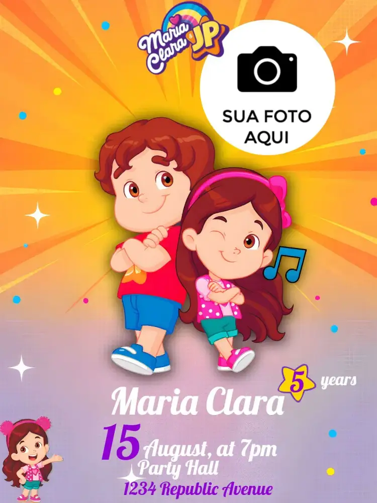 Invitation Maria Clara And Jp With Lilac Photo – Most searched for theme lilac, modern, bright, fun, colorful, youthful