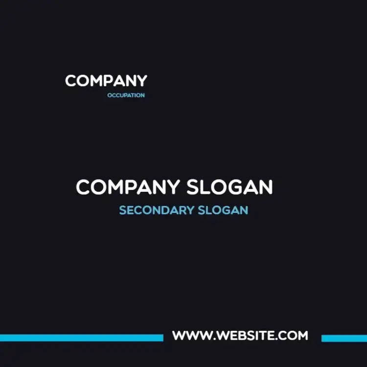Invitation Abstract Post for Companies – Most searched for theme abstract, modern, professional, minimalist, elegant, corporate