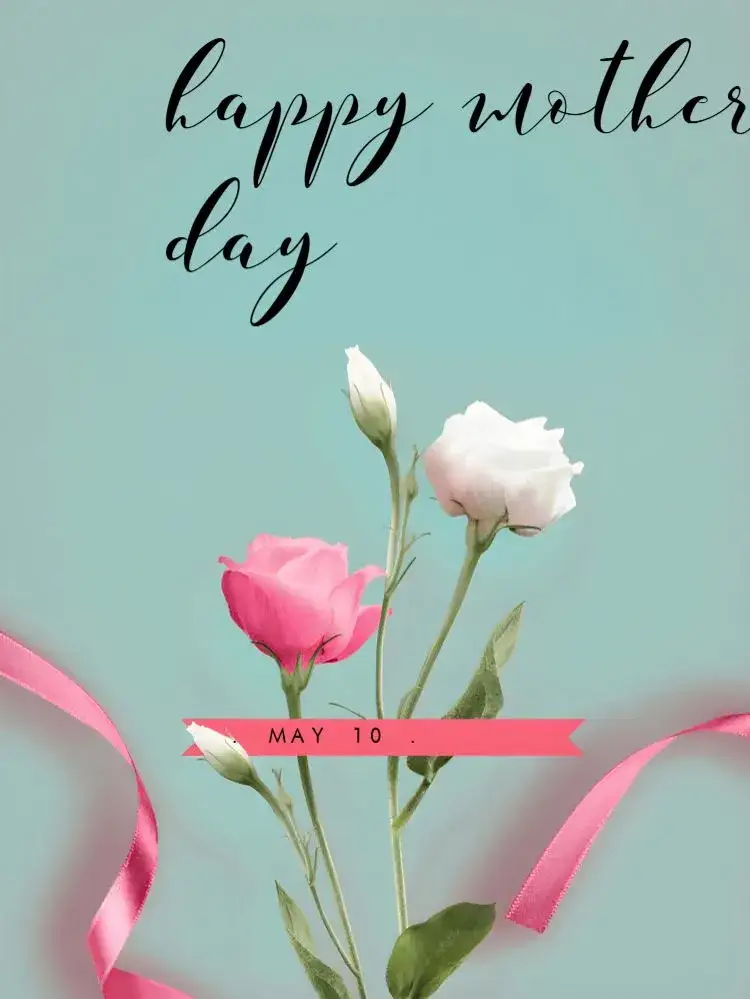 Invitation Mother's Day Pink Post – Most searched for theme pink, floral, modern, minimalist, elegant