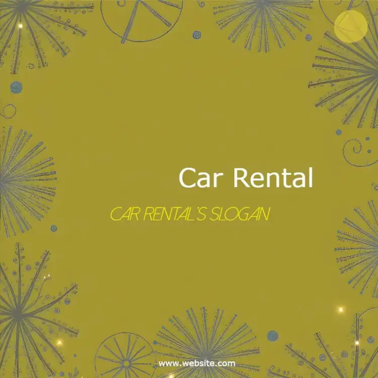 Gray Vehicle Rental Post invitation