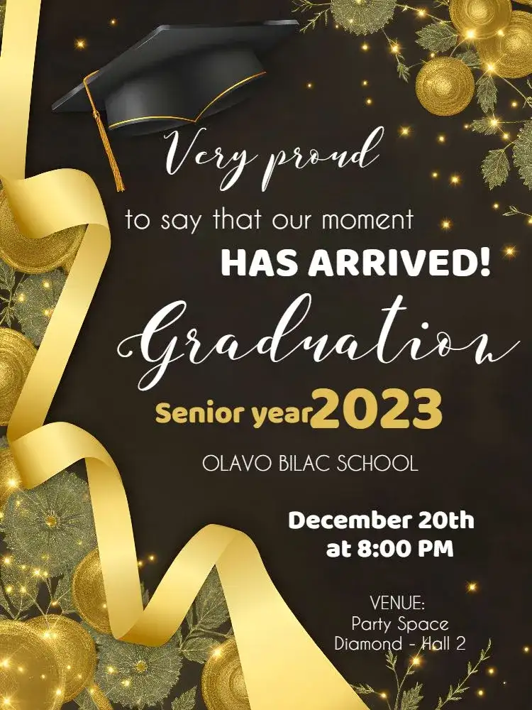 High School Graduation Black