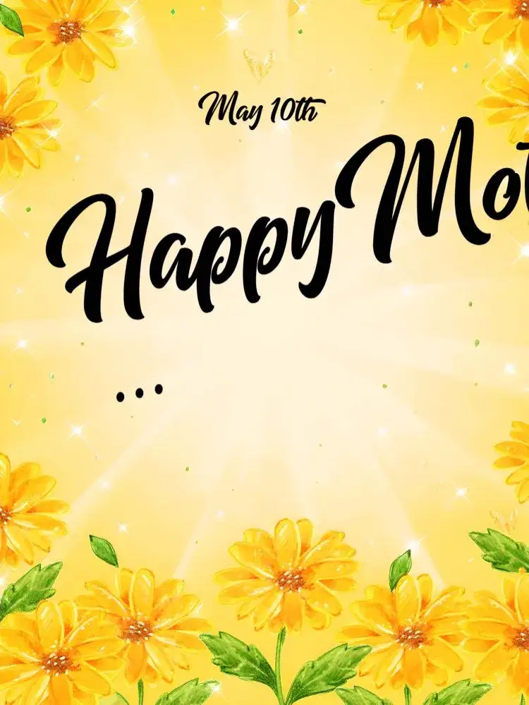 Invitation Mother's Day Photo Post – Most searched for theme pink, floral, delicate, modern, cheerful