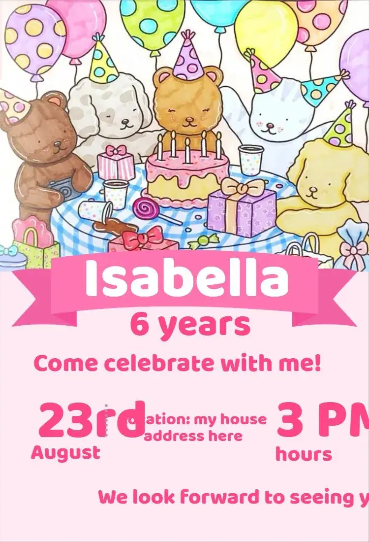 Bobbie Goods invitation