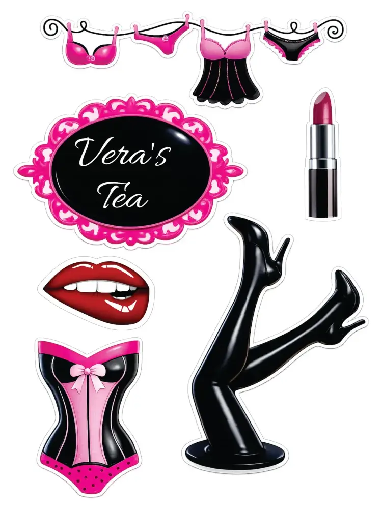 Lingerie Tea Party invitation