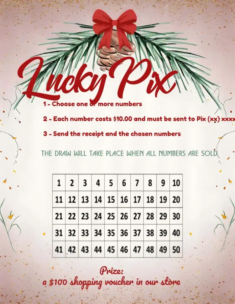 Invite Lucky Green Christmas Pix editable and customizable