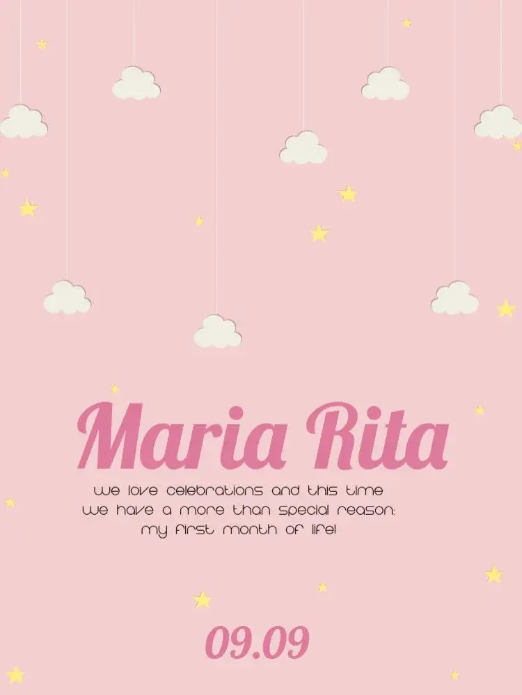 Baby Pajama invitation