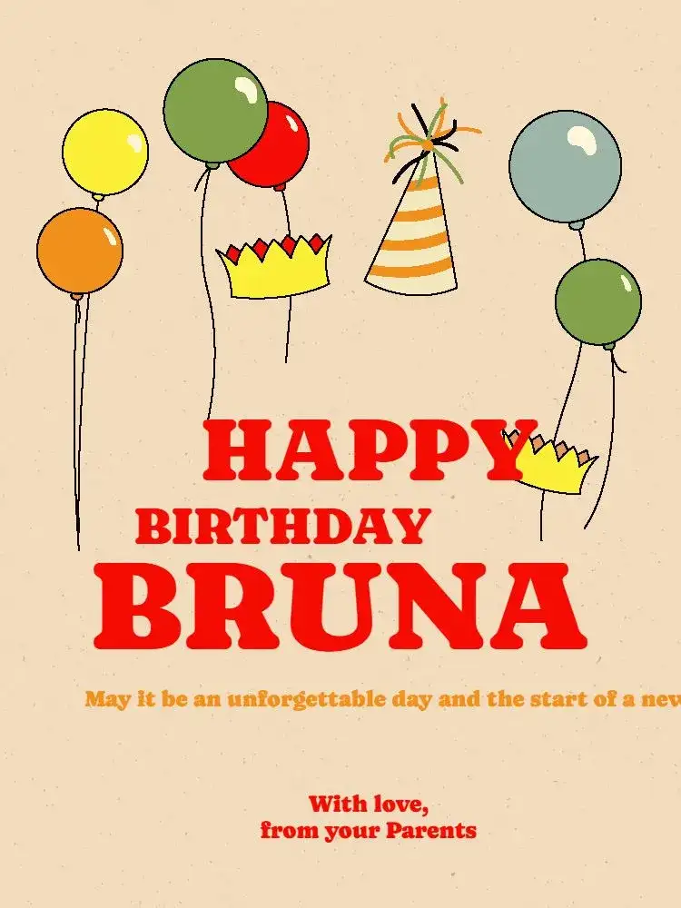 Card With Happy Birthday/Vintage Hat Message