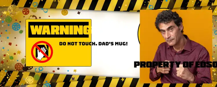 Dad Mug Art With Forbidden Photo
