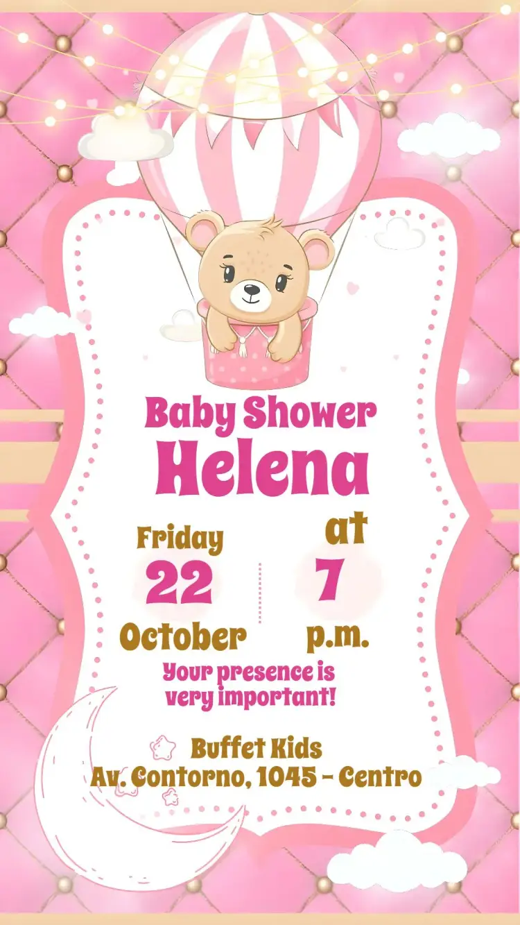 Diaper Shower invitation