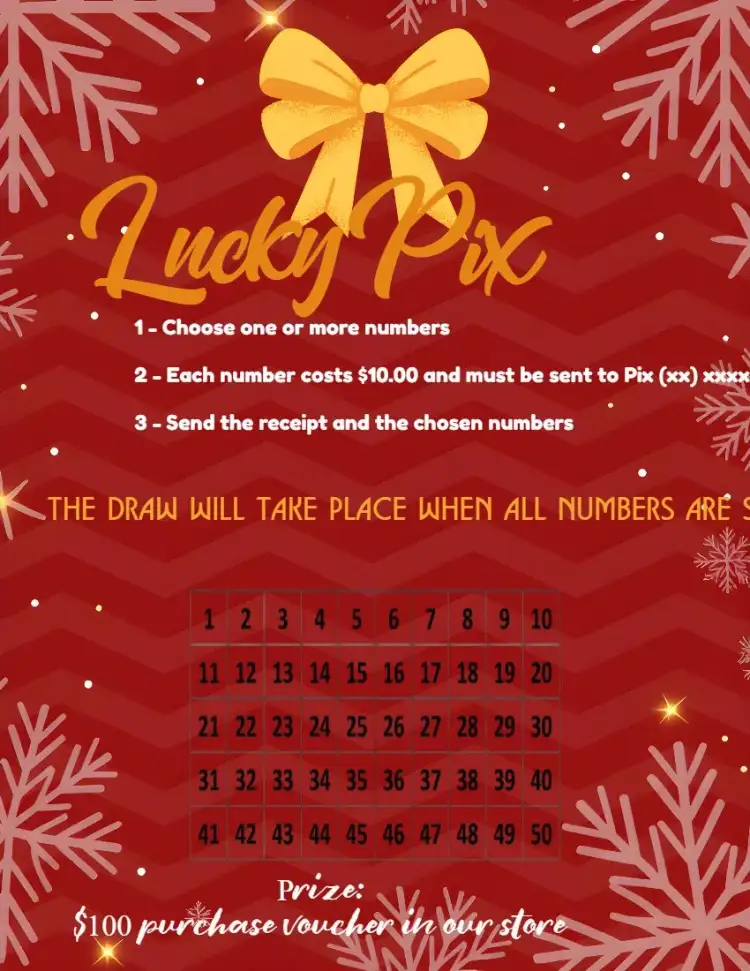 Invitation Lucky Pix Christmas Holiday – Tickets theme festive, colorful, modern, bright, cheerful