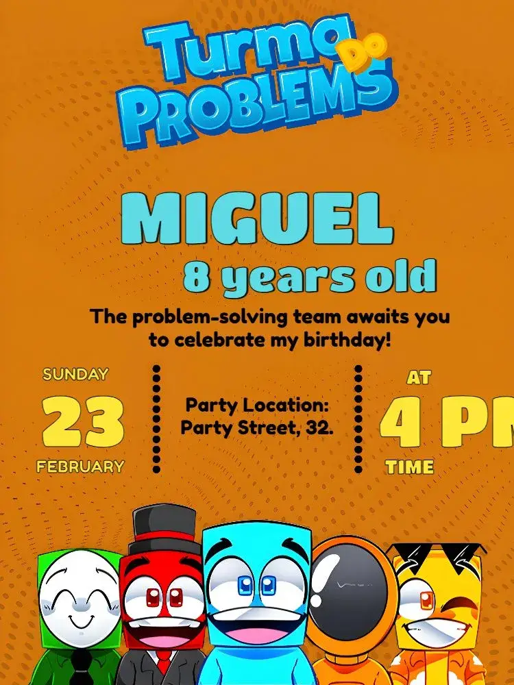 Class Of Trouble Youtube invitation