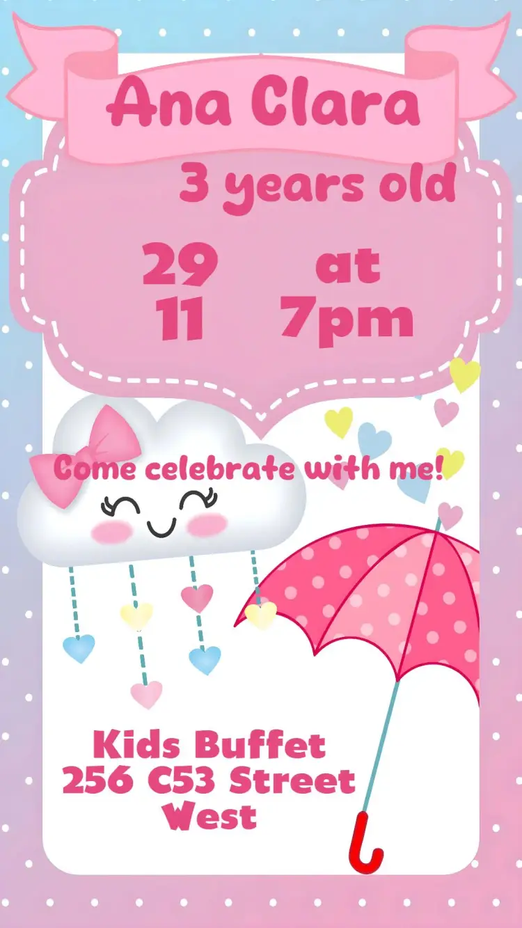 Shower of Love invitation