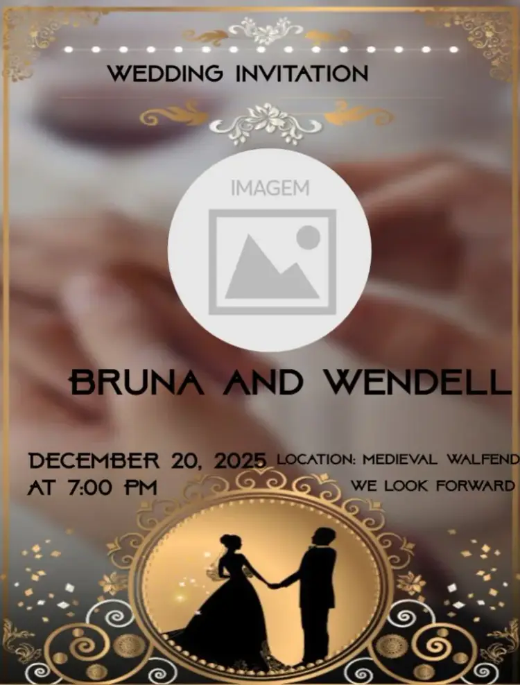 Simple Wedding With Photo And Digital Gift List invitation