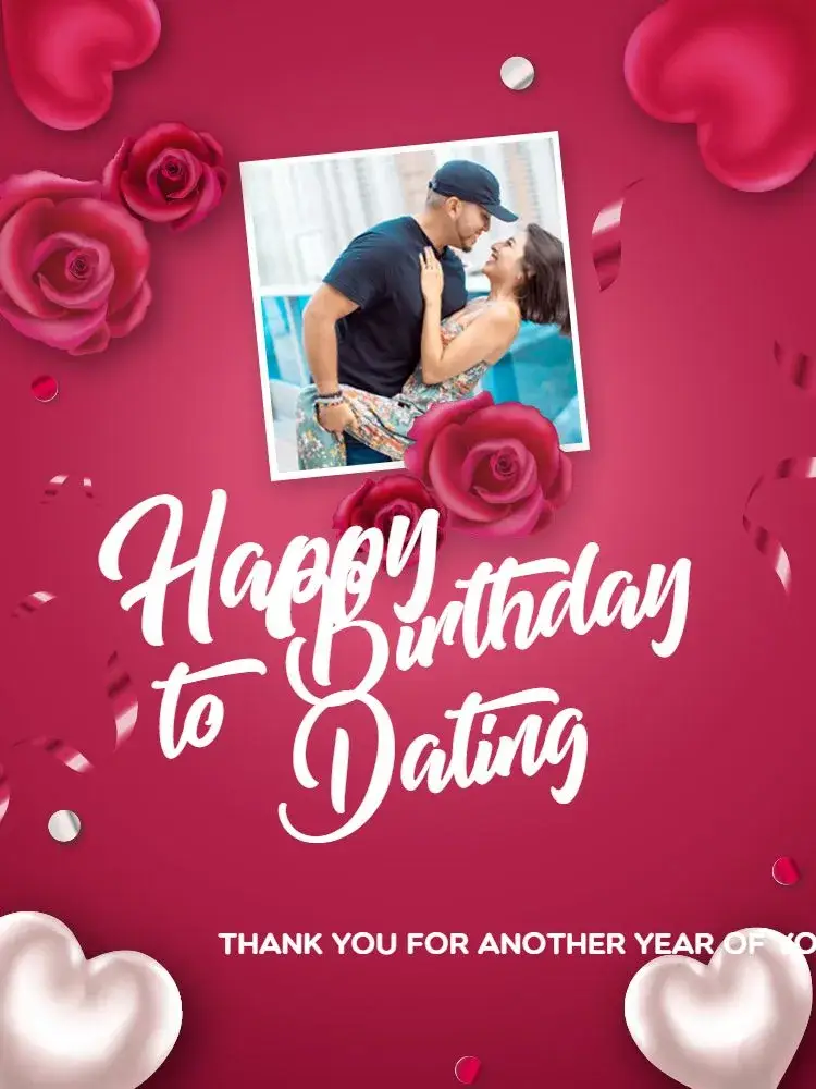 Custom Dark Personalized Card For Boyfriend invitation