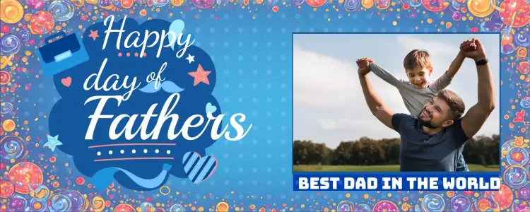 Father's Day Mug Art With Family Photo invitation
