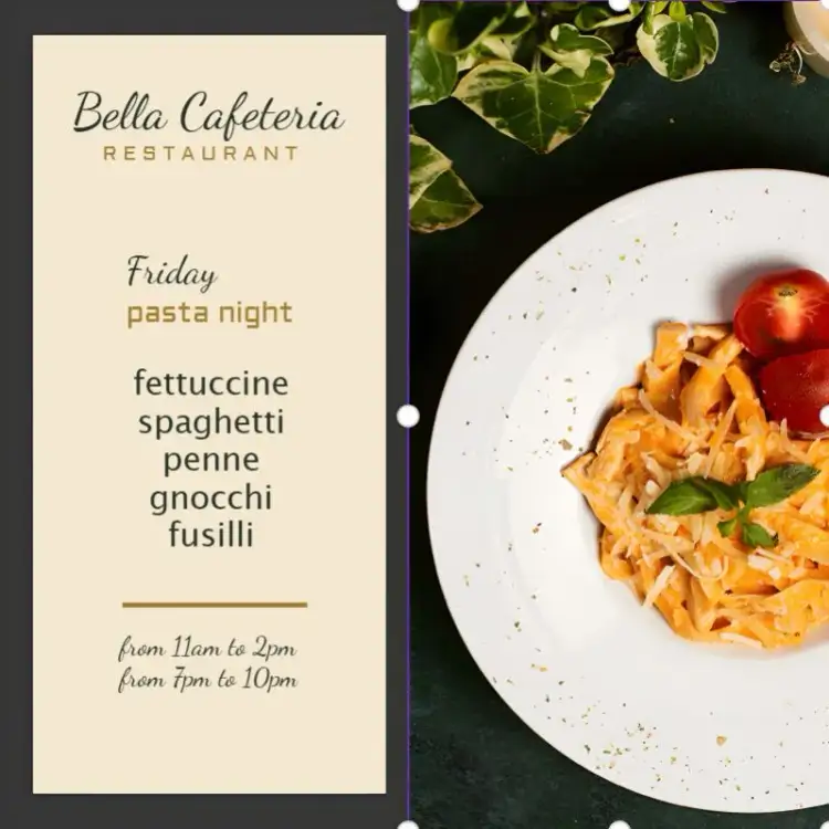Invitation Post For Gourmet Restaurant – Most searched for theme modern, elegant, sober, gourmet, minimalist