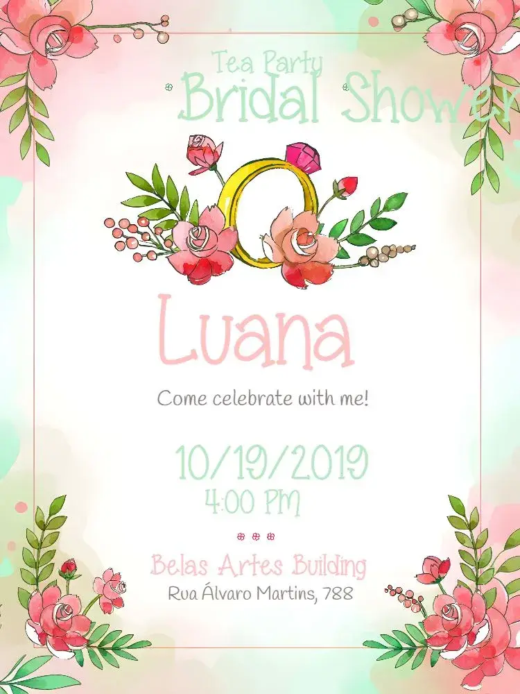 Bridal Shower with Friends invitation