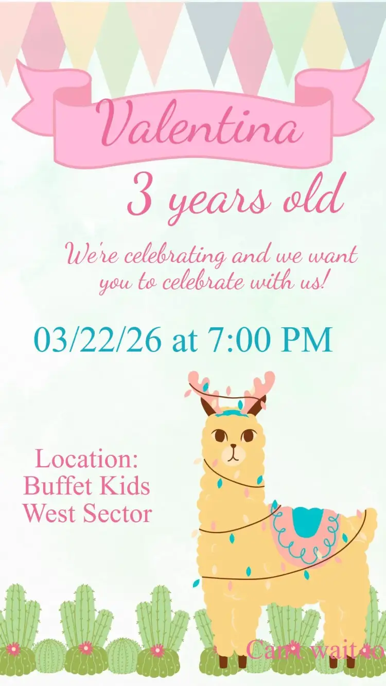 Llama invitation