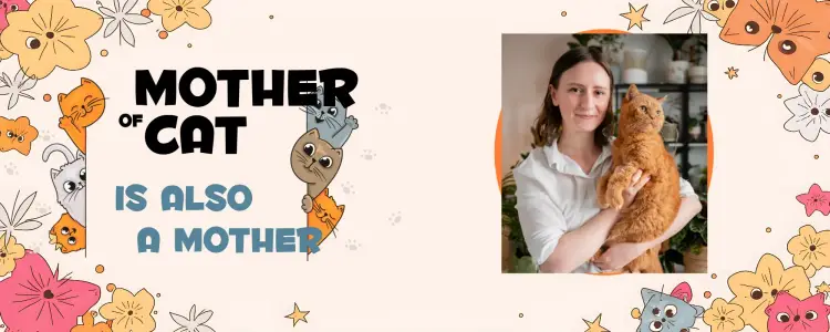 Cat Mom Mug Art With Cat Lover Photo invitation