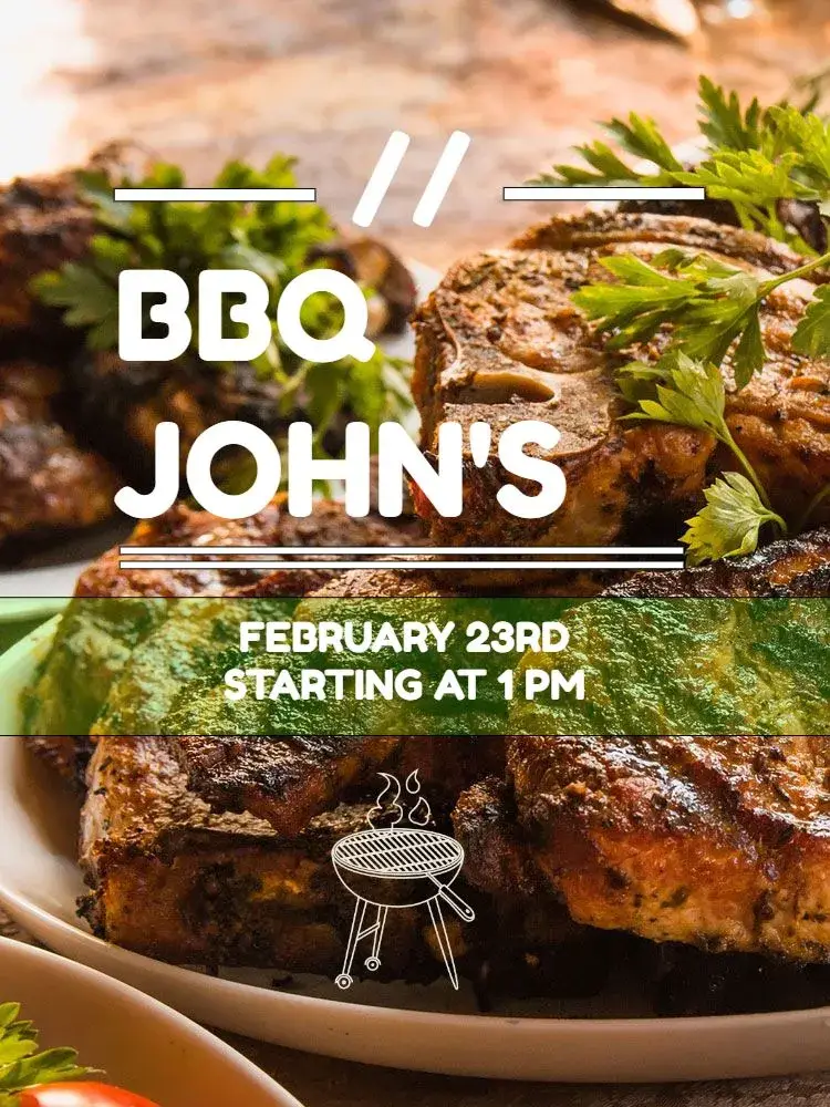 BBQ Lunch invitation