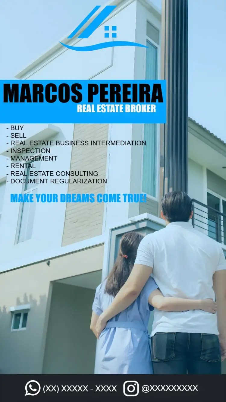 Real Estate Agent Business Card invitation