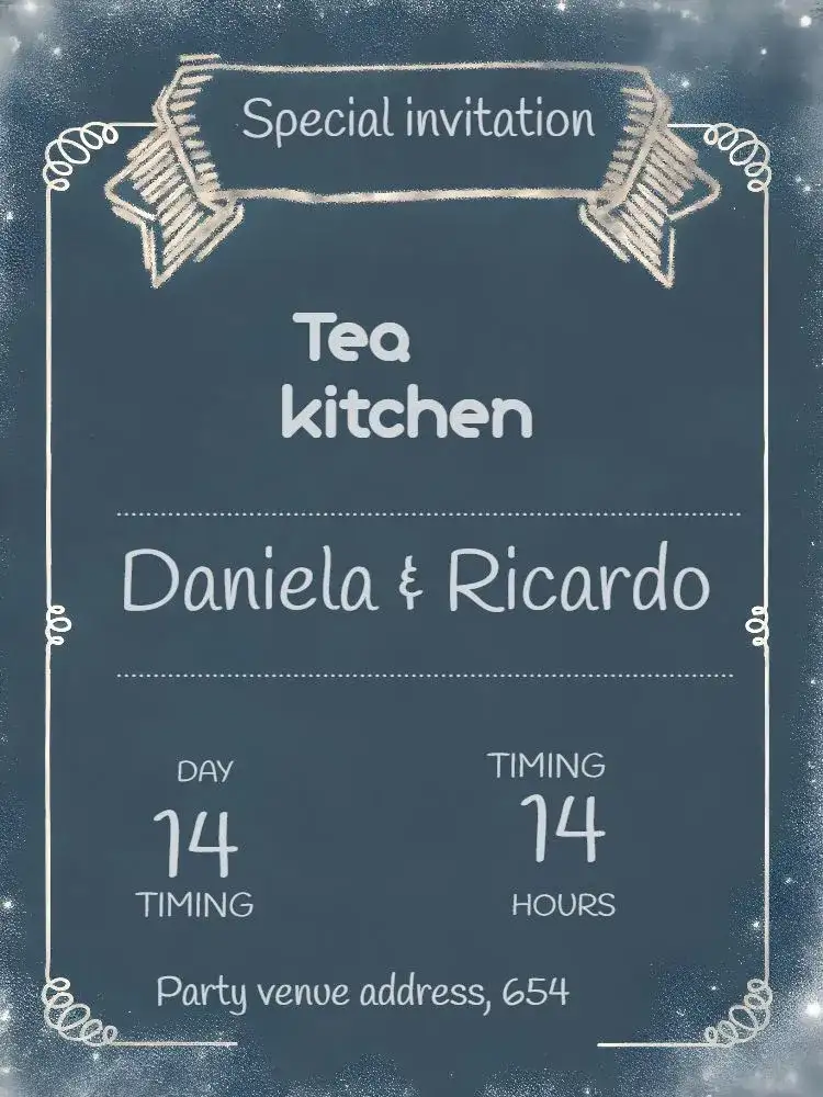 Bridal Shower - Chalkboard Chalboard