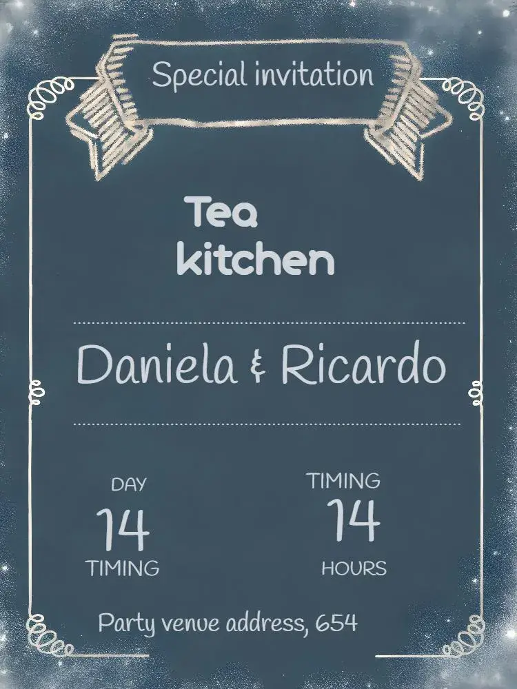 Bridal Shower - Chalkboard Chalboard invitation