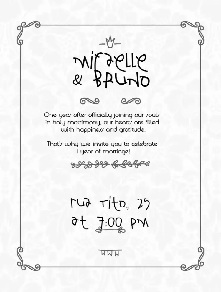 Paper Wedding Anniversary