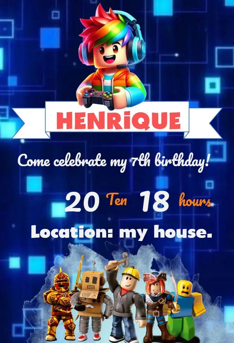 Roblox Invitation