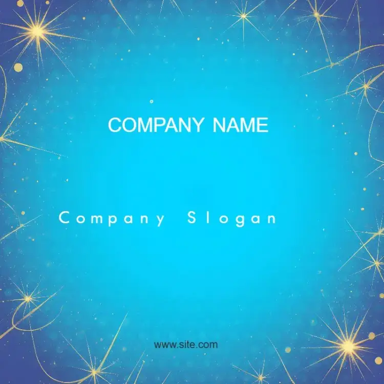 Post For Companies Abstract Logo invitation