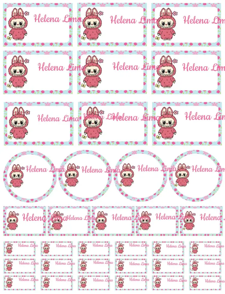 Labubu invitation