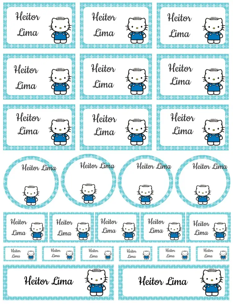 Hello Kitty invitation