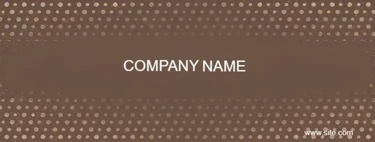 Abstract Logo Banner for Companies invitation