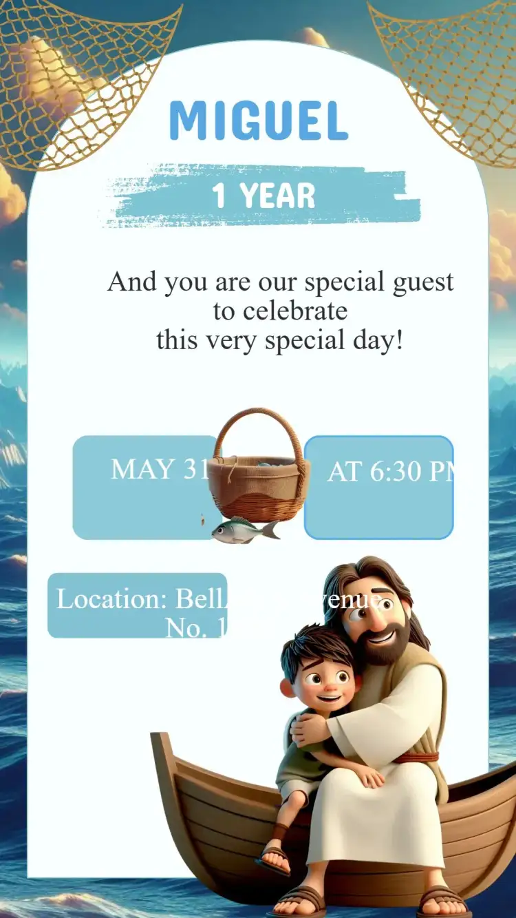 Invitation Birthday Invitation You Are Peter – Kids' Birthday Party theme colorful, playful, modern, childlike illustrations, fun, festive