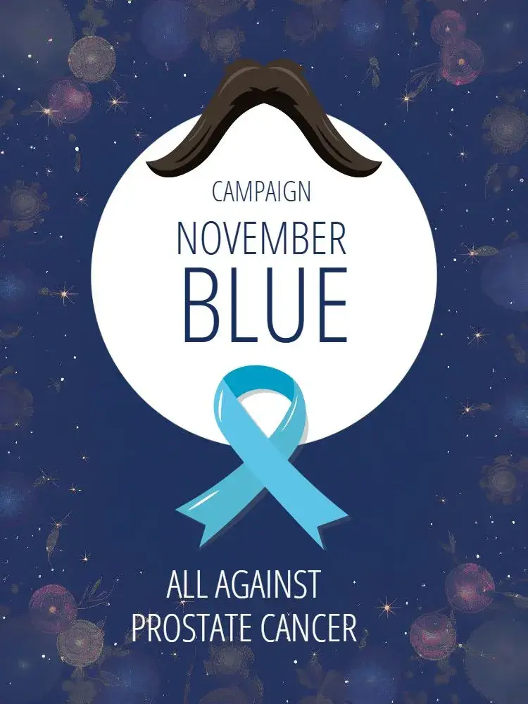 Post For Blue November Prevention invitation