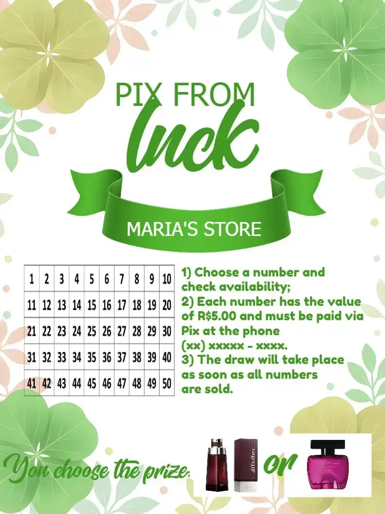 Lucky Clover Pix invitation