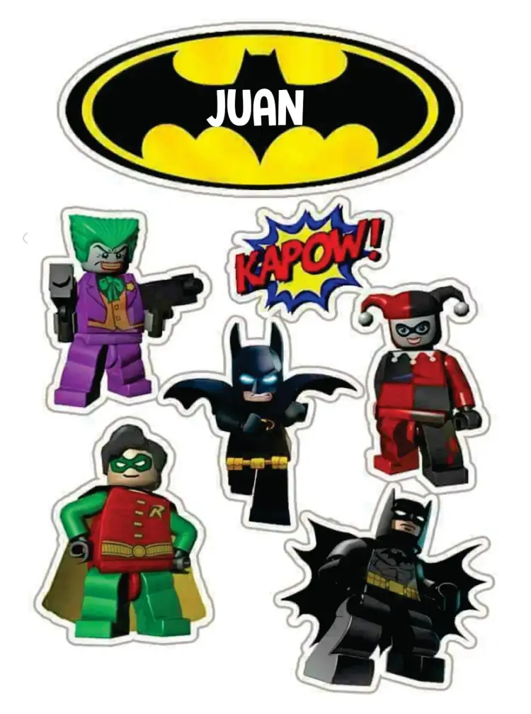 Lego Batman invitation