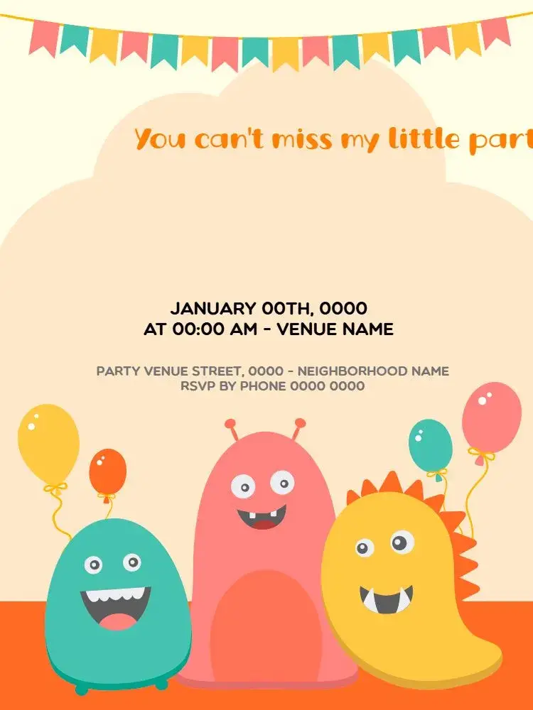 Digital invitation