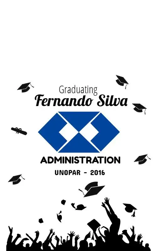 Art For Graduation Administration Cup Straw invitation