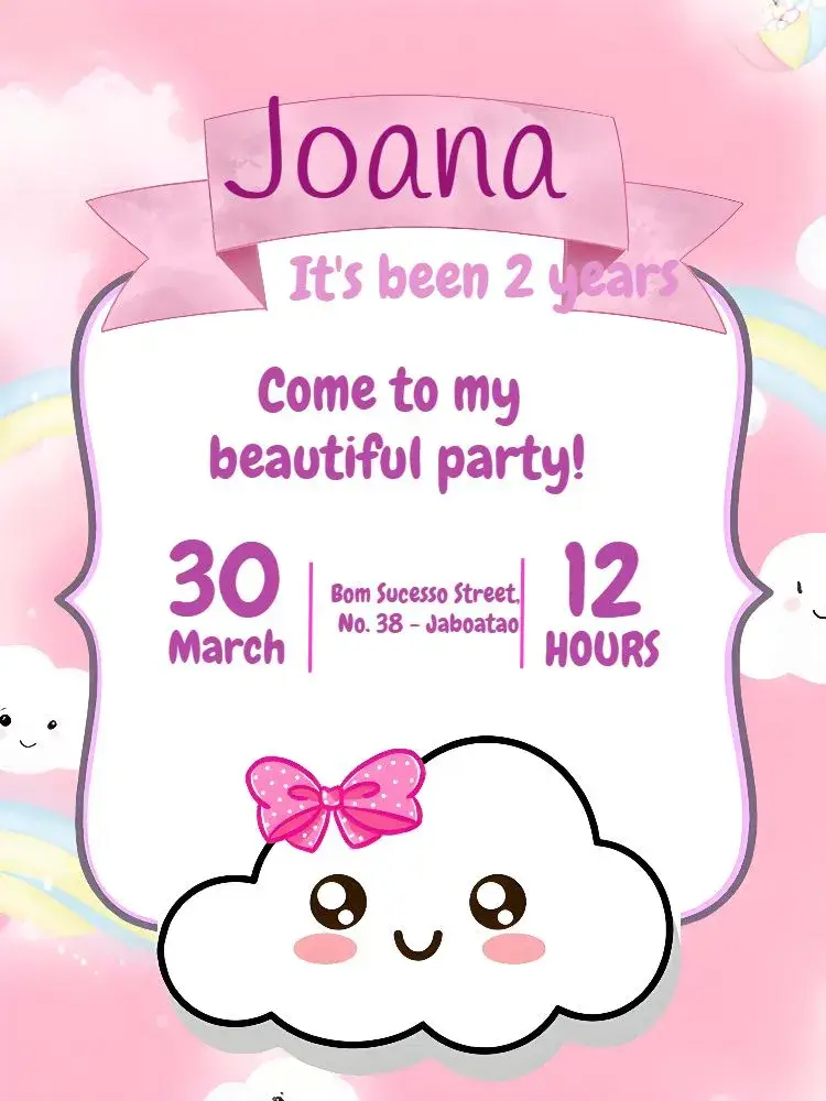 Shower Of Love invitation