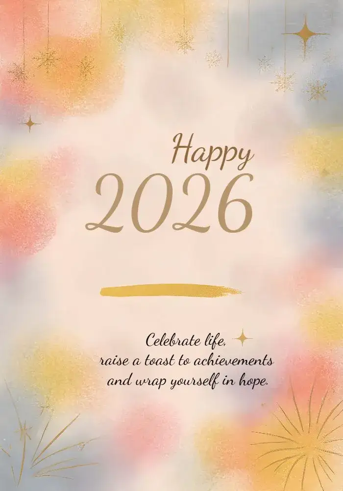 Invitation New Year Celebration Card - Happy 2024 Silver – Commemorative Dates theme silver, modern, festive, elegant, minimalist, sparkling