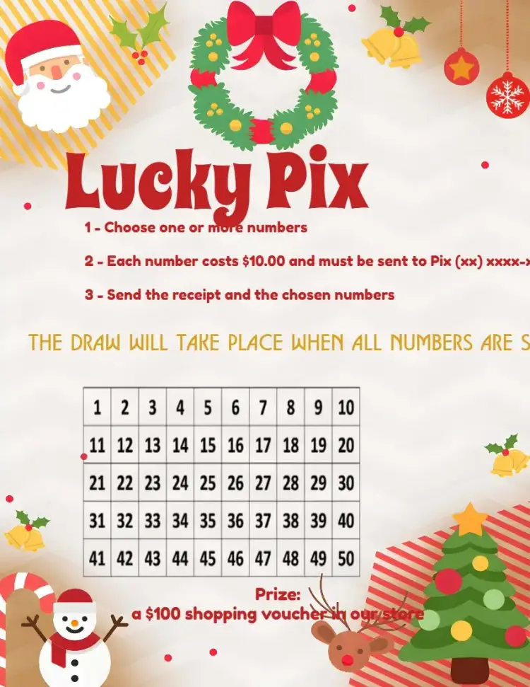 Invitation Green Christmas Lucky Pix – Tickets theme green, red, golden, white, colorful, festive
