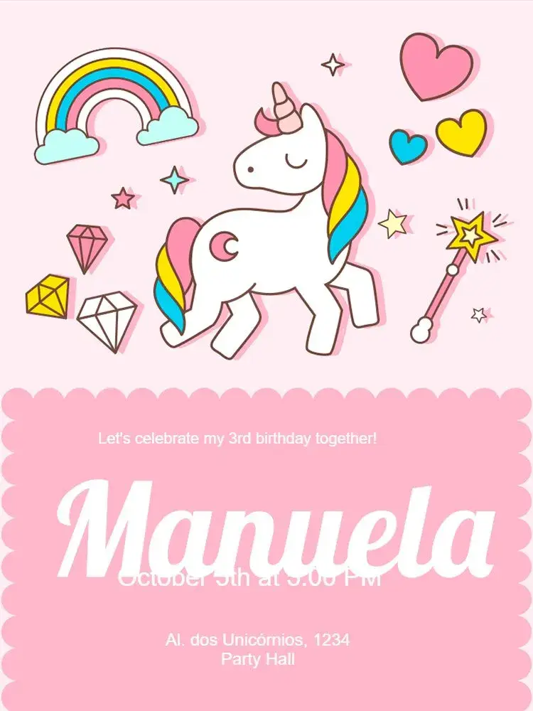 Celebration invitation
