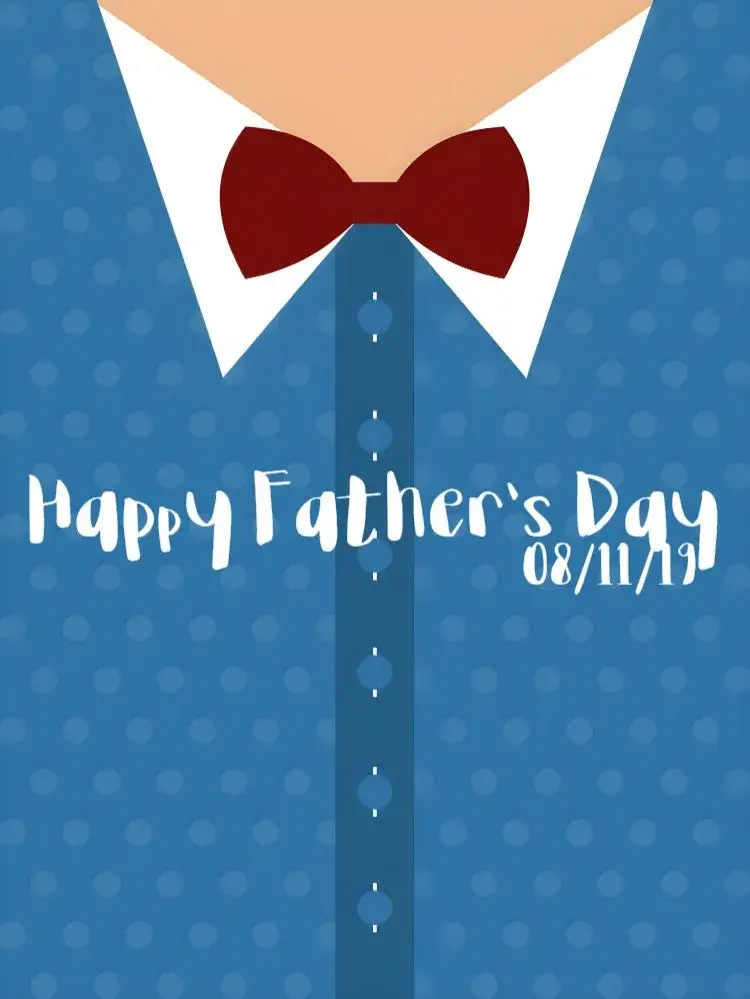 Father's Day Post Paternal invitation