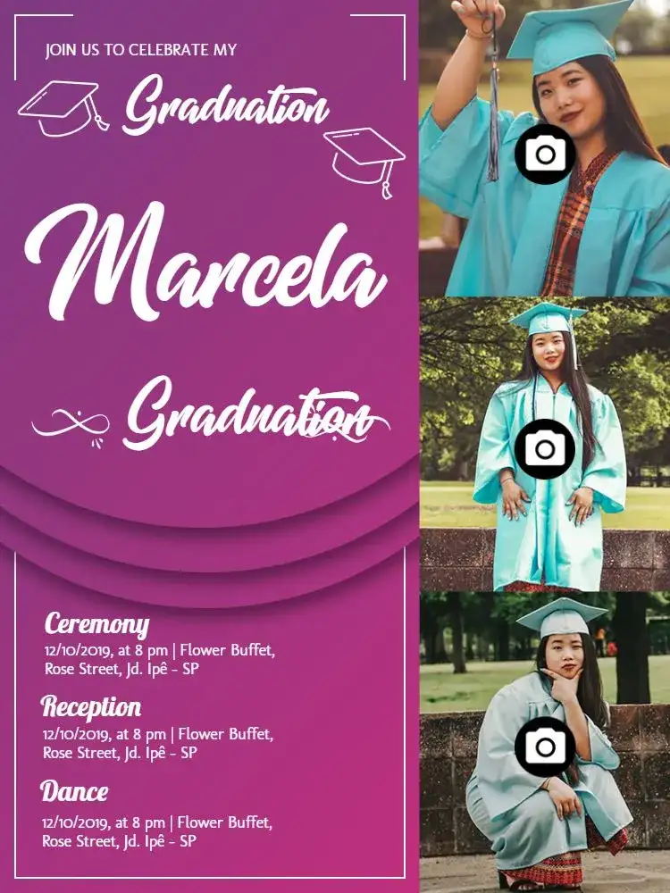 Law Graduation With Purple Photos