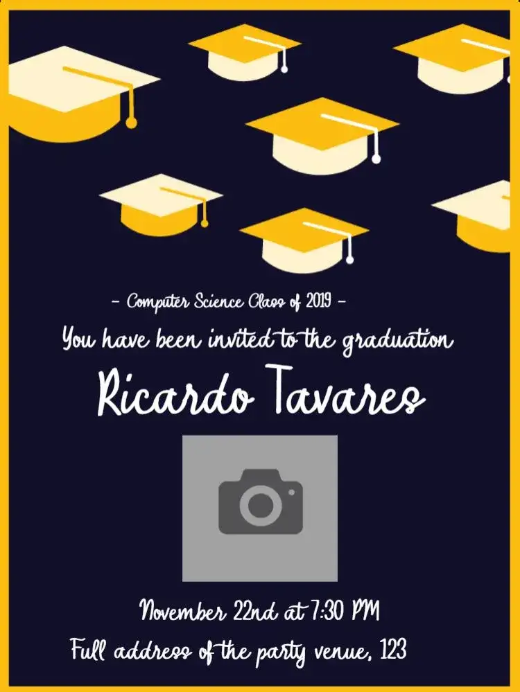 Graduation With Photo Ceremony