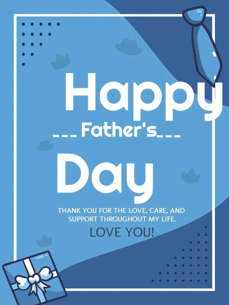 Invitation How to Make Creative Father's Day Hat Card – Card theme fun, contemporary, elegant, dark, blue, creative