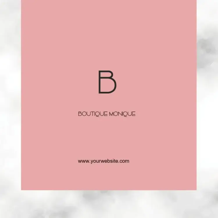 Women's Business Card invitation