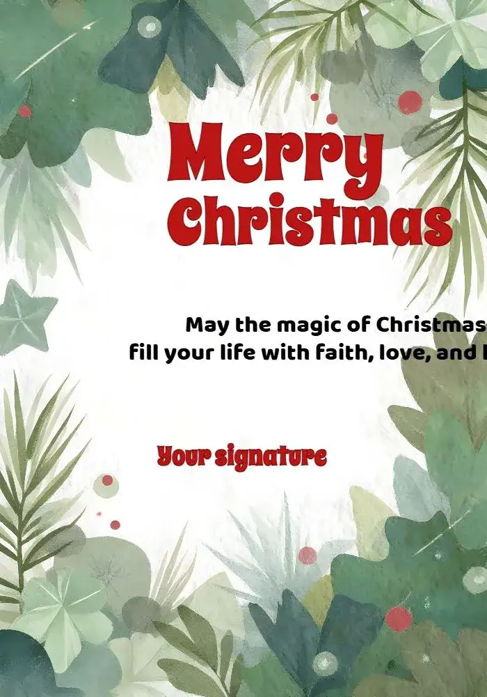 Invitation Happy Christmas Card Noel – Commemorative Dates theme festive, colorful, classic, inspired by Christmas, winter illustrations